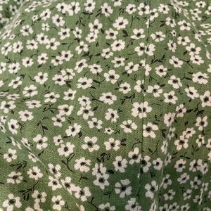 wild fable green floral dress
